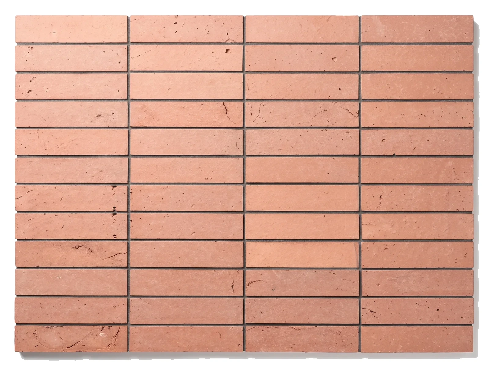VBR-003 Düz Kesim Geniş Tuğla Kaplama, 6.5x21.5x1.8, mat yüzey